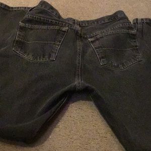 Men’s Faded Glory jeans 30x32 black. Preworn.